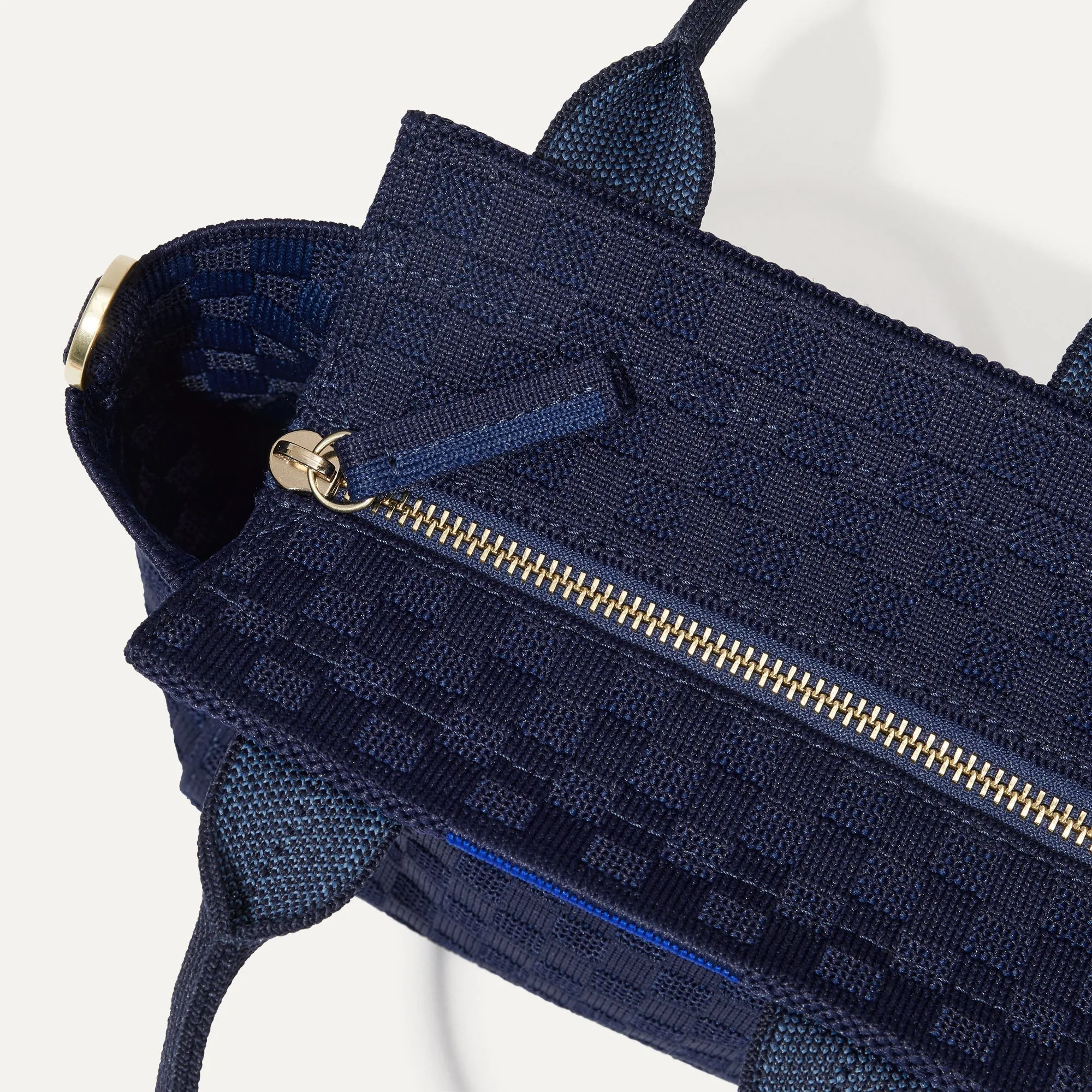 The Mini Handbag - Nautical Navy