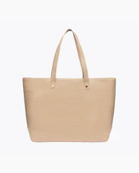 THE TOTE - CREAM CROC