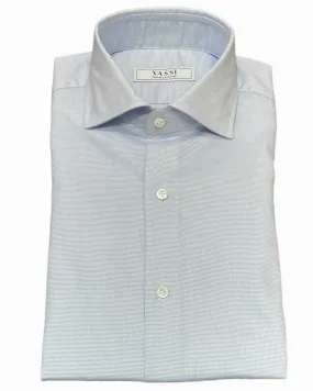 Thomas Mason Journey Oxford - Light Blue