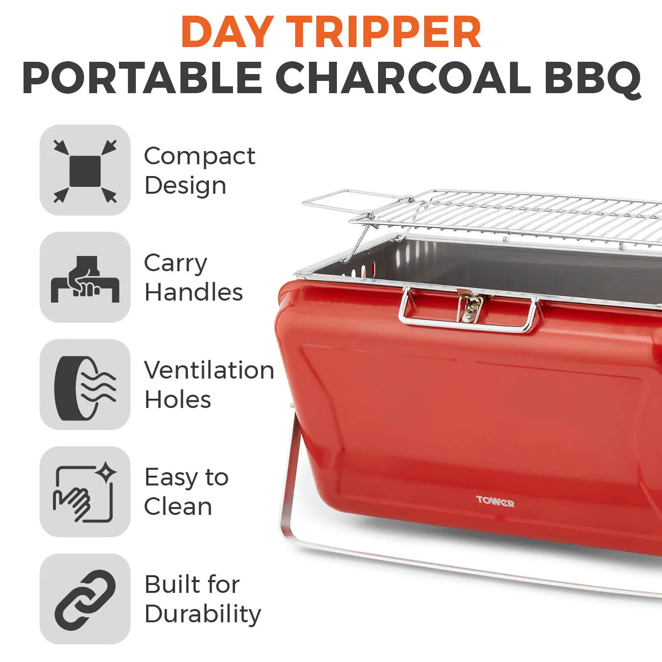 Tower BBQ Day Tripper - Red