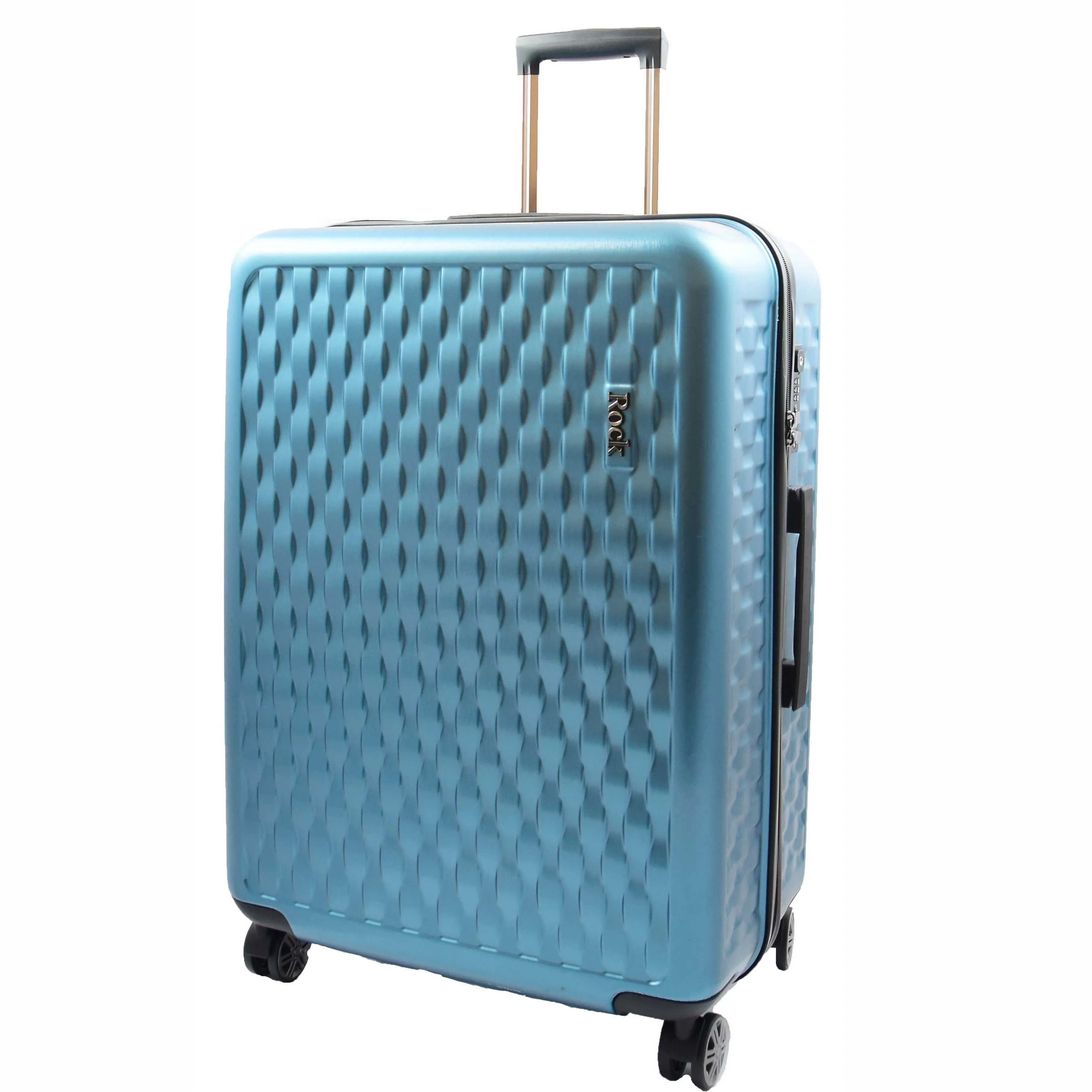 Travel Luggage 8 Wheel 360 Spinner Macau Blue