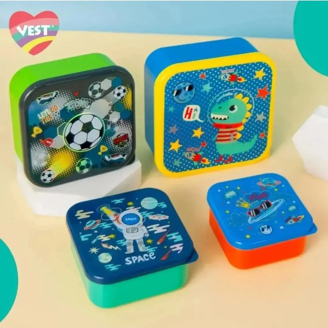 TRENDING 4 PC LUNCH BOX SET