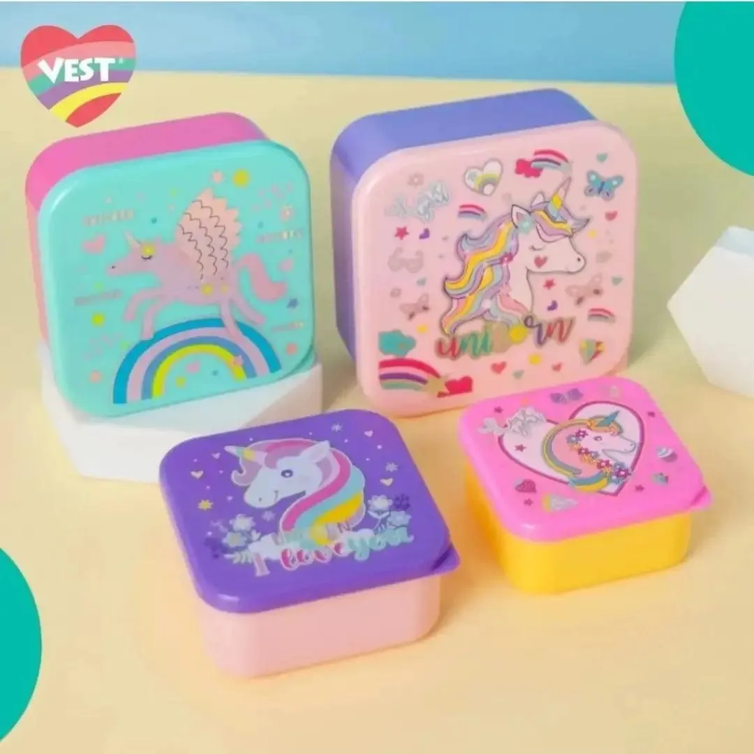 TRENDING 4 PC LUNCH BOX SET