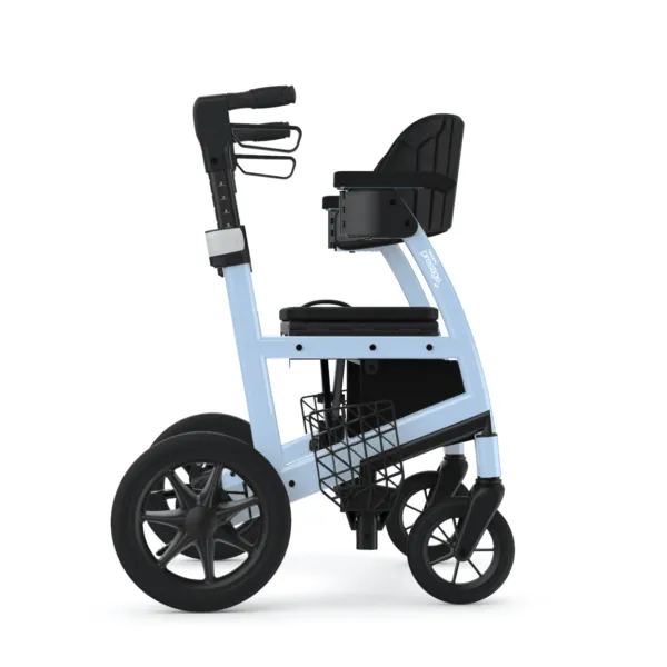 Triumph Prestige Hybrid 2 in 1 Rollator Wheelchair