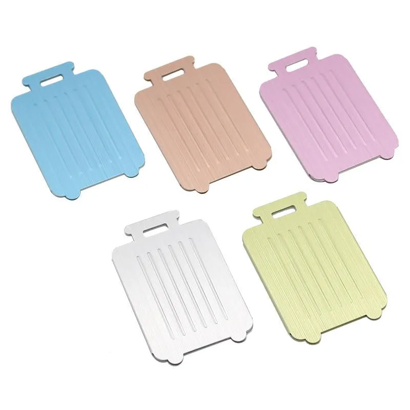 Trolley Suitcase-Shaped Luggage Tag