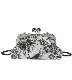 Tropical Birds Cloth Purse