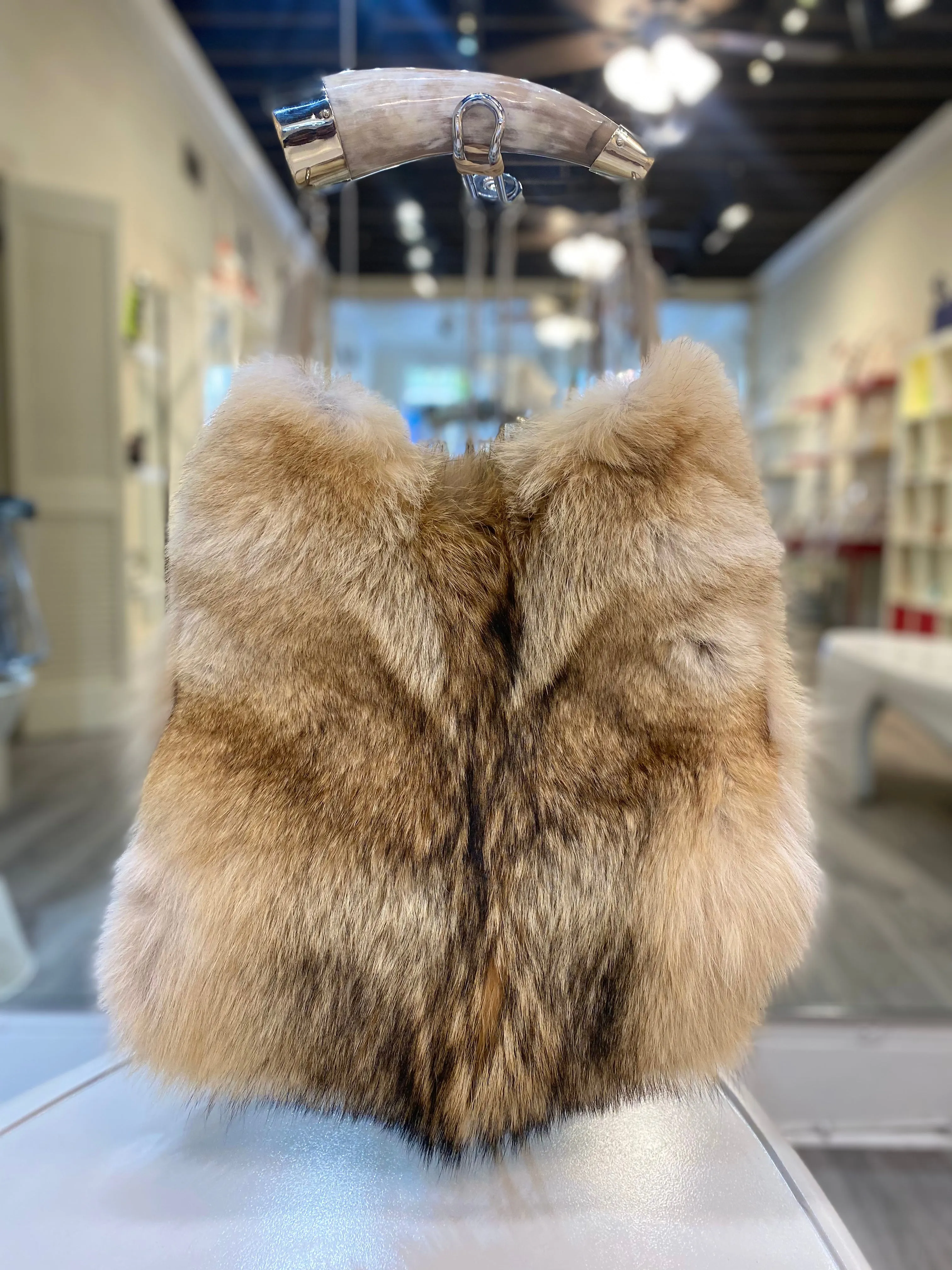 Trēs Chic Furs Coyote Bag