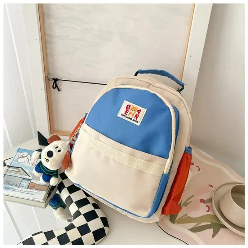 TSB72 Cool Backpack For Children's Boys and Girls - Lightweight Color Match Bag