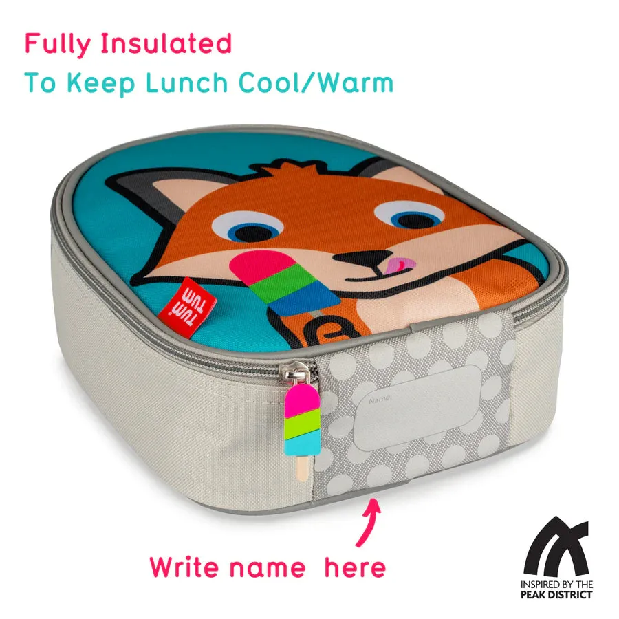 TUM TUM Insulated Children's Lunch Bag, Felicity Fox