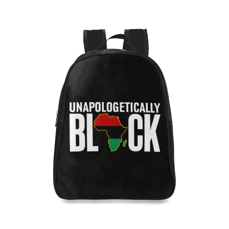 Unapologetically Black RBG Leather Bookbag