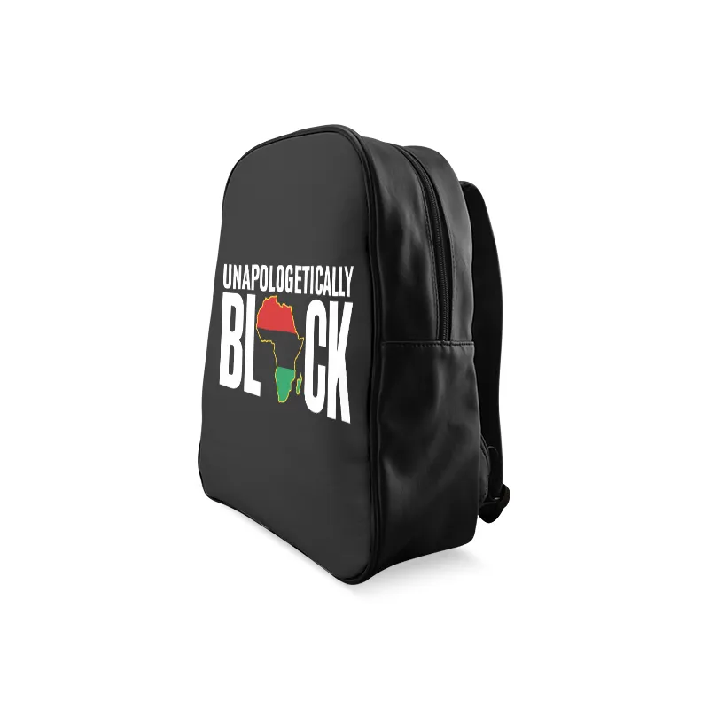 Unapologetically Black RBG Leather Bookbag