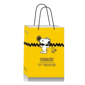 VICTOR X PEANUTS Snoopy Limited Edition Paper Gift Bag [Yellow]