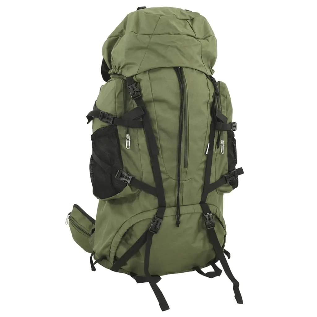 vidaXL Hiking Backpack Army Green 80 L Oxford Fabric