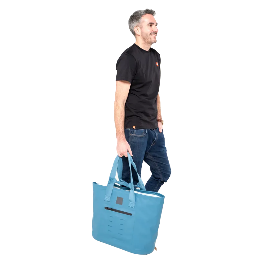 Waterproof Tote Bag 33L - Storm Blue