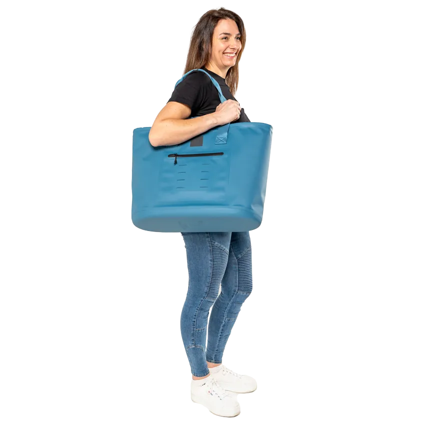 Waterproof Tote Bag 33L - Storm Blue