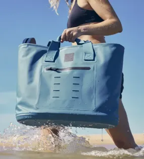 Waterproof Tote Bag 33L - Storm Blue