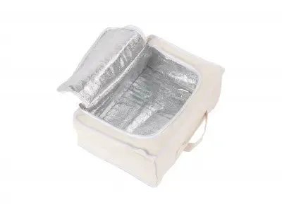 WHITE COOLER BAG