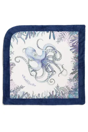 WWF Octopus Navy | Baby Towel