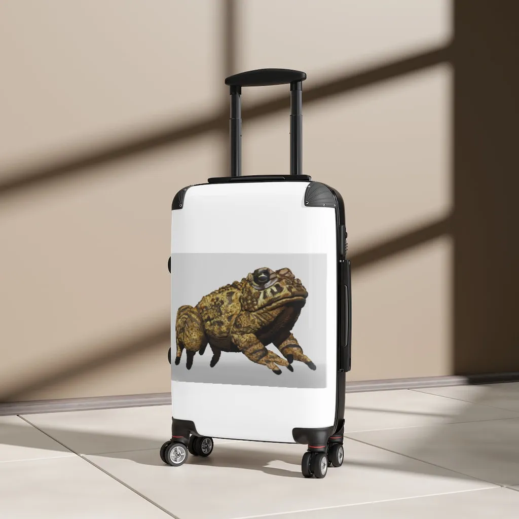 Yellow Toad Cabin Suitcase