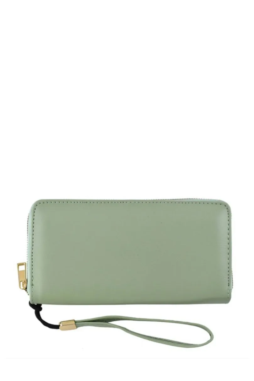 Zip Around Wallet with Wristlet Style 020