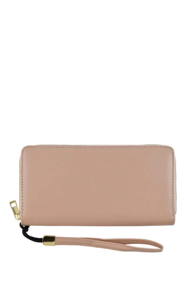 Zip Around Wallet with Wristlet Style 020